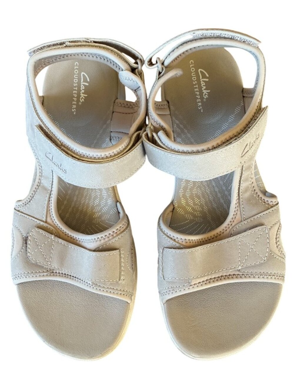Clarks Cloudsteppers Mira Bay Strappy Sport Sandals Women’s Size 7.5